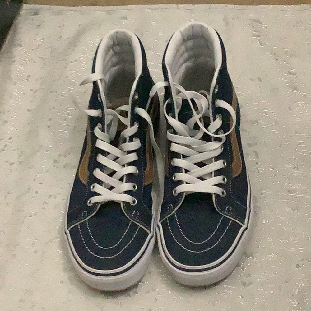 #8 Vans Denim Shoes Hi Sk8